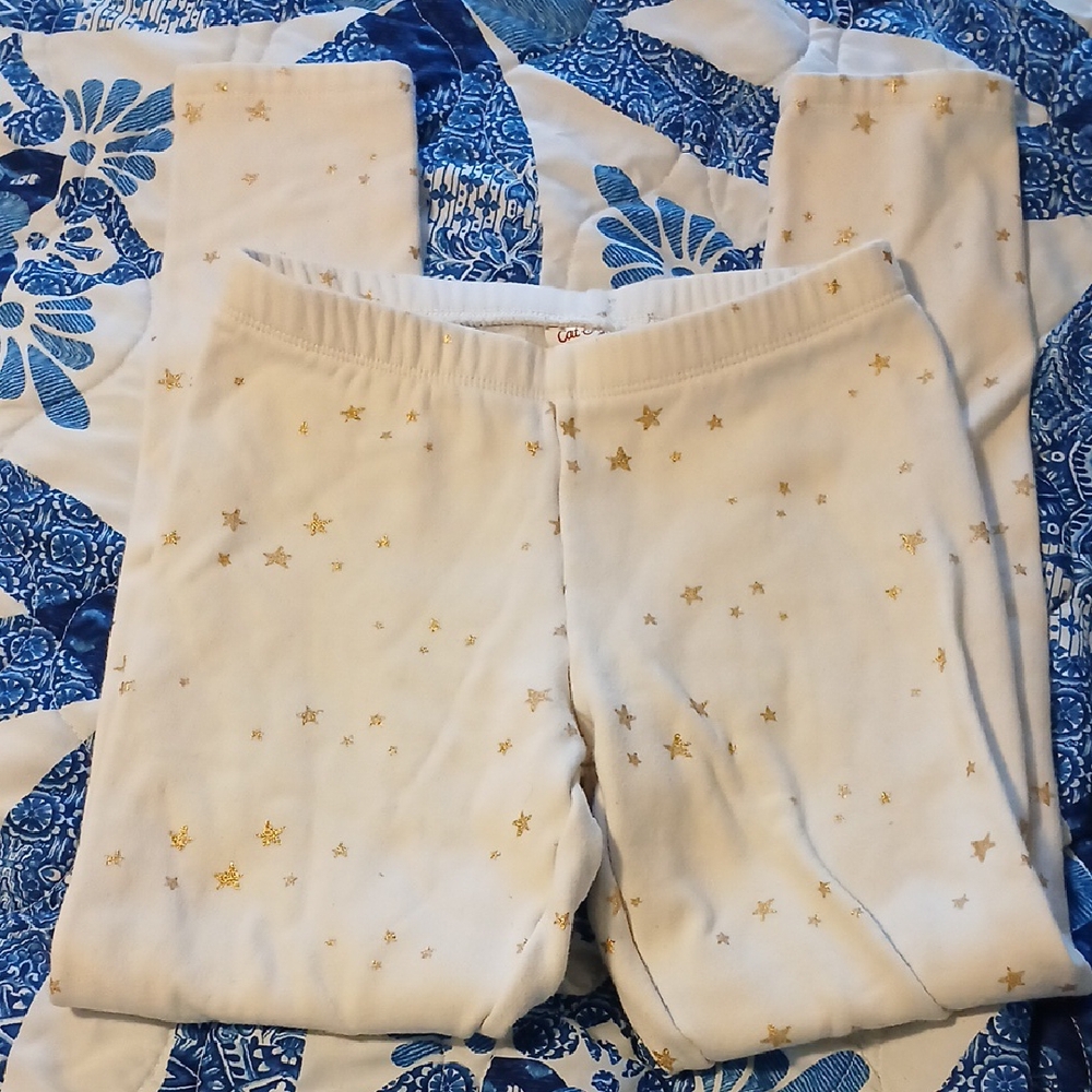Cat & Jack Girls Star Sweatpants L